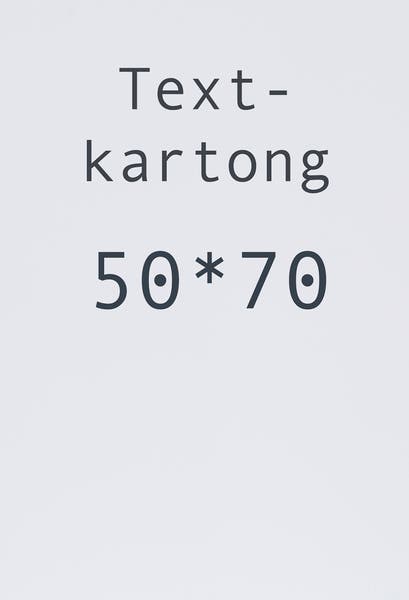 Textkartong dubbelsidig 50 x 70 cm 10 st/fp