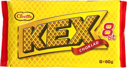 Kexchoklad Cloetta 8 x 60 Gram