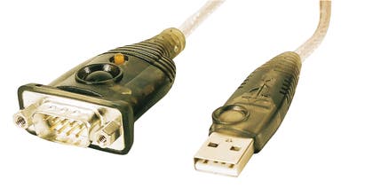 Konverter - USB till RS232, Deltaco