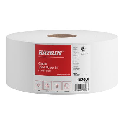 Toalettpapper Basic Gigant M 1-lager Katrin