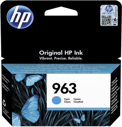 Bläck HP 963 3JA23AE cyan 700 sidor