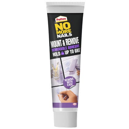 Häftmassa No more nails Mount & Remove Pattex