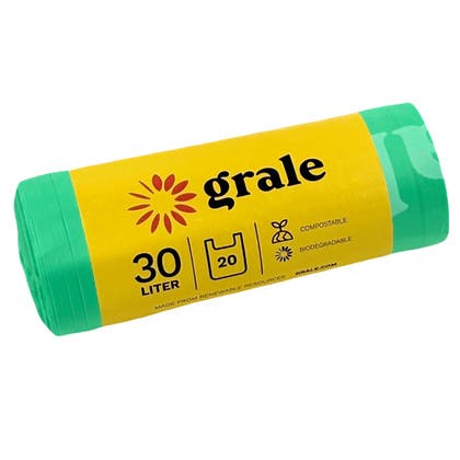 Avfallspåse komposterbar 30 liter Grale