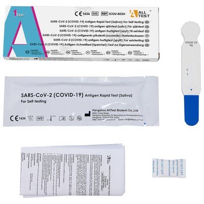 Antigentest Covid19 Självtest saliv
