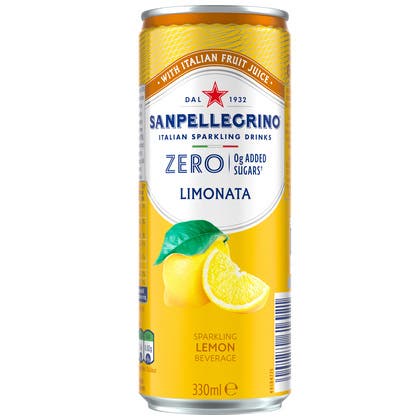 Kolsyrad dryck Limonata ZERO 33 cl ink pant San Pellegrino