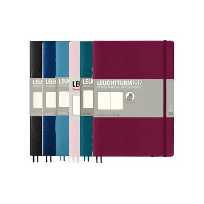 Anteckningsbok B5 soft olinjerad Leuchtturm 1917