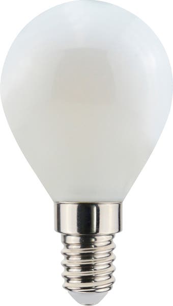 LED Filament Airam E14 klot 2,5W opal 250lm varmvit