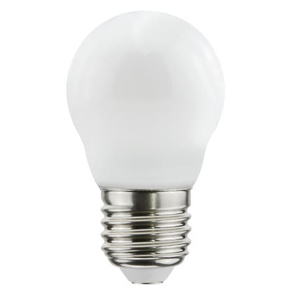 Ljuskälla LED Filament Klot E27 4,5W dimbar opal