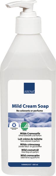 Flytande Tvål Utan parfym och färg 600 ml pumpflaska Abena
