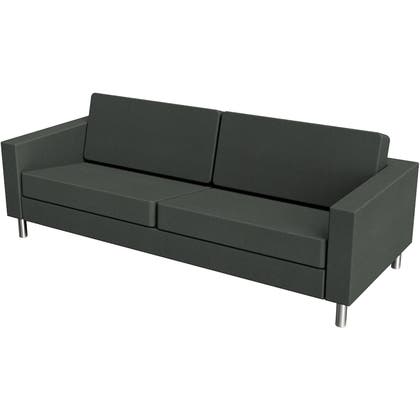 Soffa Pure 3-sits grå