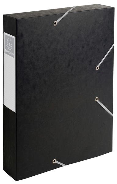 Dokumentbox Exacompta A4 med snoddar