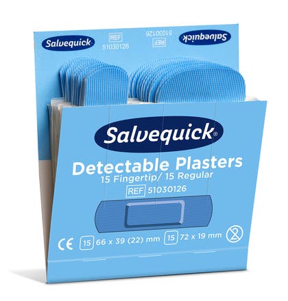Plåsterrefill Detectable 6754 CAP Blå