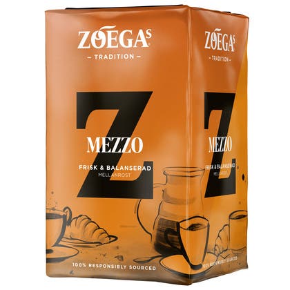 Kaffe Brygg Zoégas Mezzo 450 Gram
