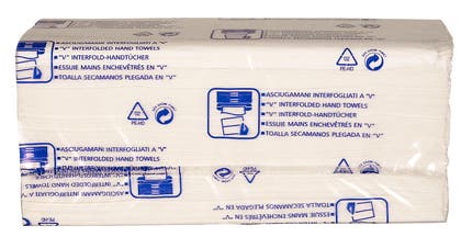 Pappershandduk Multifold 2-lager CareNess Abena