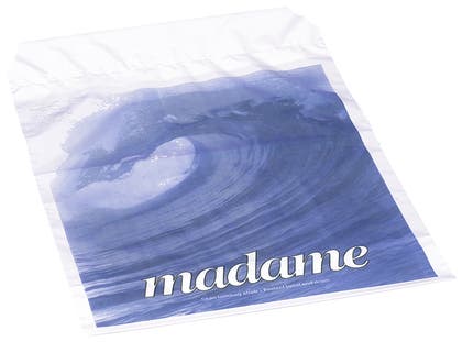 Sanitetspåse Madame och hållare/stativ