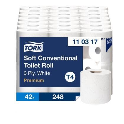 Toalettpapper T4 42 st/bal Tork