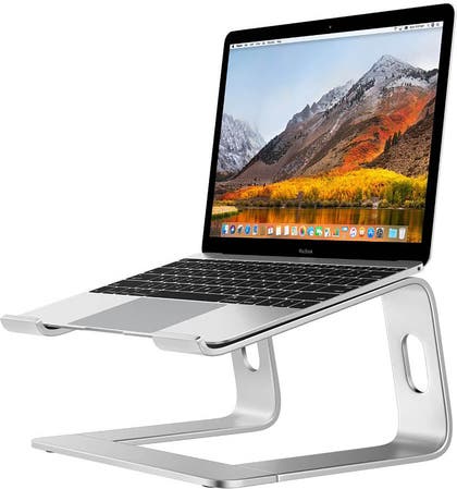 Laptopställ DESIRE2 Supreme Pro aluminium silver