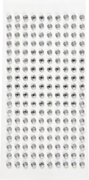 Strass 5mm silver 144/fp