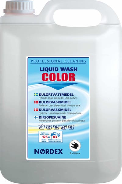Tvättmedel flytande Liquid Wash Color 5 Liter
