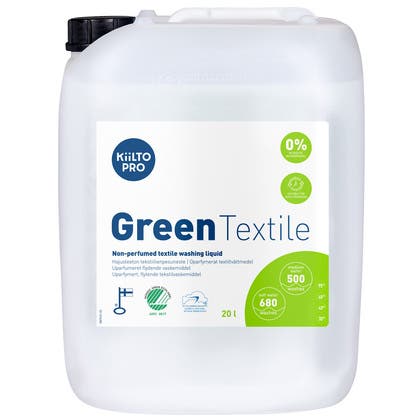 Tvättmedel Green Liquid Textile Kiilto Pro
