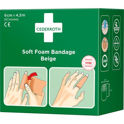 Soft Foam Bandage 60 mm x 4,5 m Cederroth