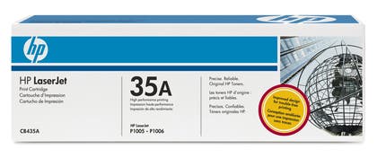 Toner HP CB435A Svart 1500 sidor