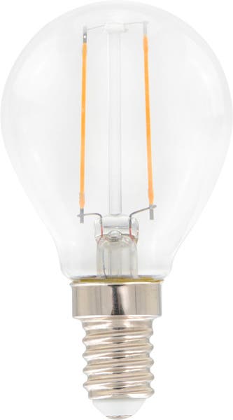 LED Airam E14 klot 2,5W klar 250lm varmvit