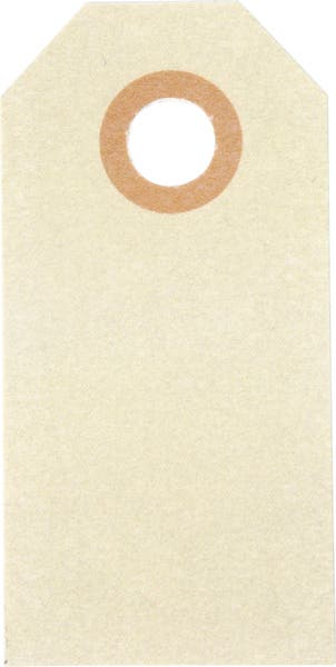 Manillamärken - Etiketter 6 x 3 cm