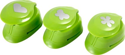 Pappersstansar olika figurer 3-pack