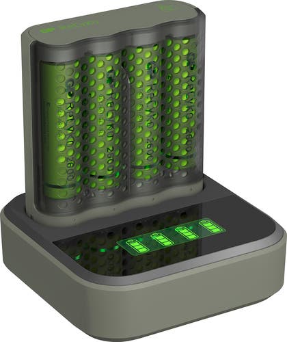 Batteriladdare GP ReCyko Speed med 4xAA 2600mAh batterier