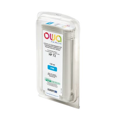 Bläckpatron OWA 72 cyan 130 ml