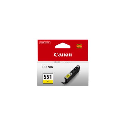 Bläckpatron Canon CLI-551 7ml gul