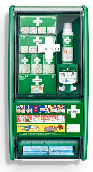 Brännskade station First Aid Cederroth