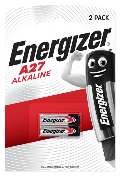 Batteri Alkaliskt A27 Energizer 2-pack