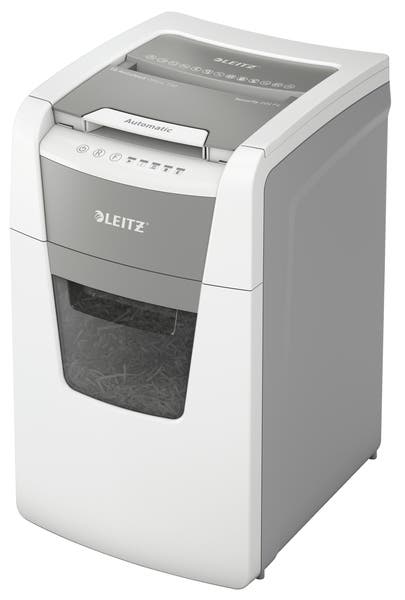 Dokumentförstörare Leitz IQ Auto 150 P4 Vit