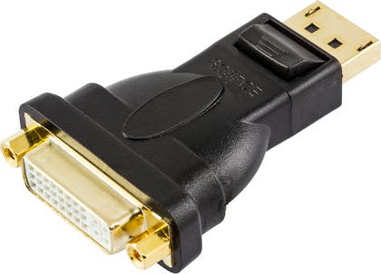 DisplayPort (ha) - DVI-D singlelink (ho) Deltaco