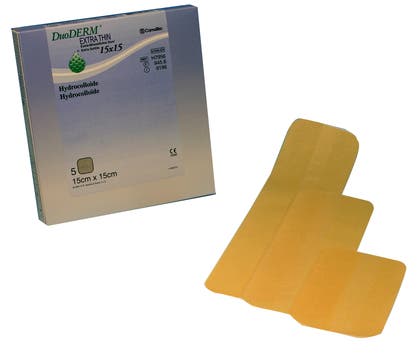 Duoderm extra thin 5 x 10 cm steril 5 x 10 cm