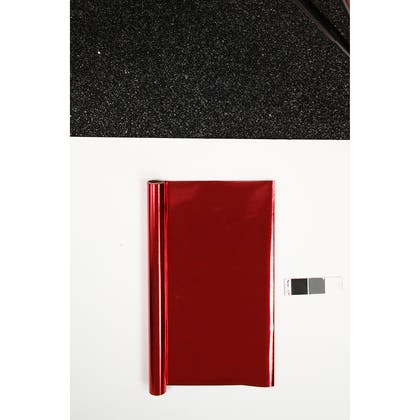 Presentpapper Röd blankt
