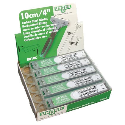 Tuggummiskrapa 10 cm med skaft 120 cm Unger