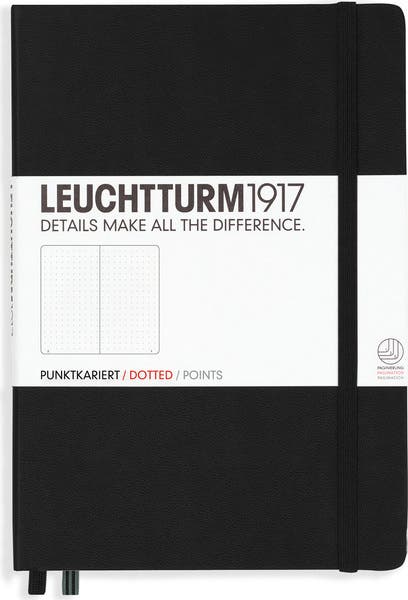 Anteckningsbok A5 Dot-sidor Leuchttrum 1917
