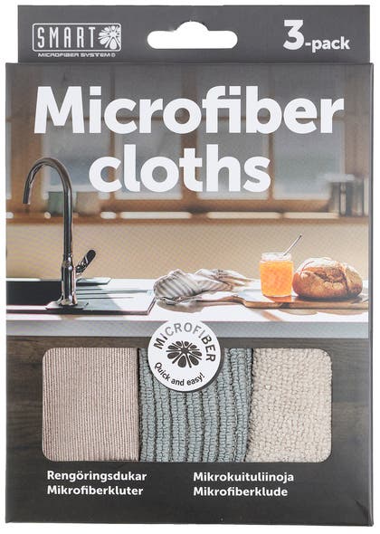 Mikrofiberdukar 3-pack