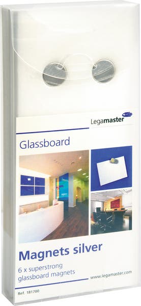 Magneter för glastavlor Legamaster