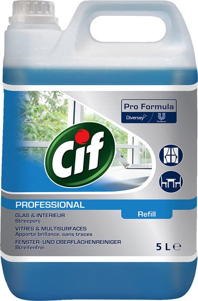 Glasputsmedel Cif Professional Glas & Universal
