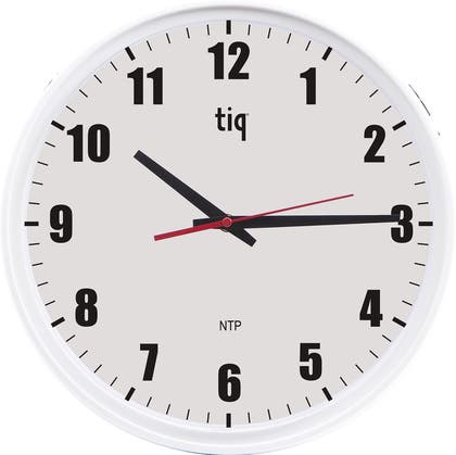 Väggklocka Tiq NTP/POE Ø 34,8 cm