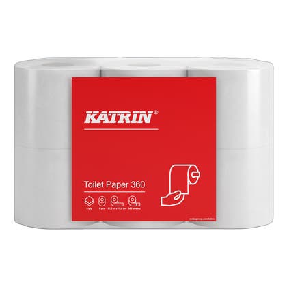 Toalettpapper Basic Toilet 360 Katrin