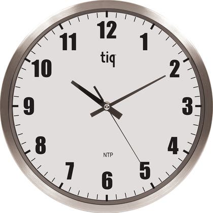 Väggklocka Tiq NTP/POE Ø 30 cm