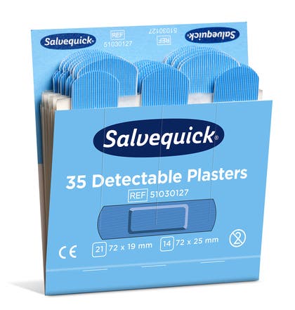Plåsterrefill Detectable 6754 CAP Blå