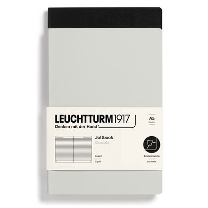 Jottbook Leuchttrum 1917 A5 Linjerat 2-pack