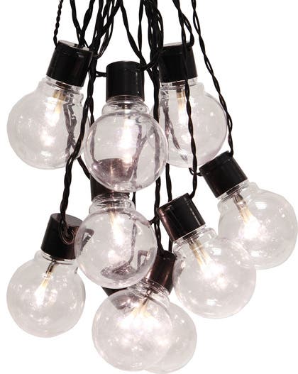 Ljusslinga LED Partaj 16 lampor Svart Star Trading