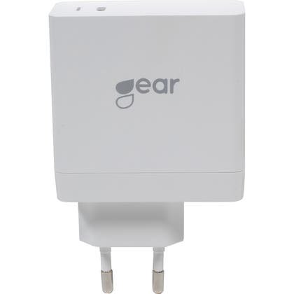Laddare 220V 1xUSB-C PD 45W Vit Gear